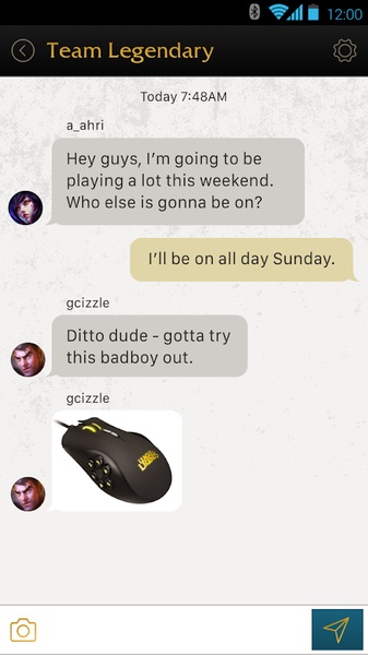 League Chat - Preview 1