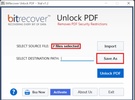 BitRecover Unlock PDF screenshot 3