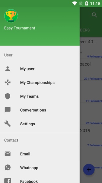 Tournament Manager for Android - Download the APK from Uptodown