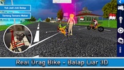 Real Drag Bike - Balap Liar 3D screenshot 7