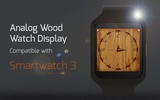 Analog Wood Watch Display screenshot 1