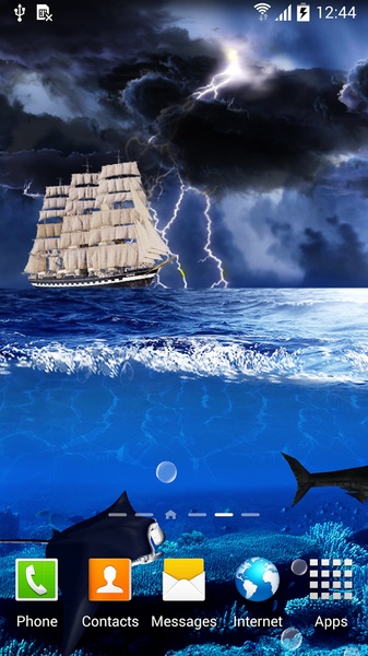 Ocean storm live wallpaper - Preview 5