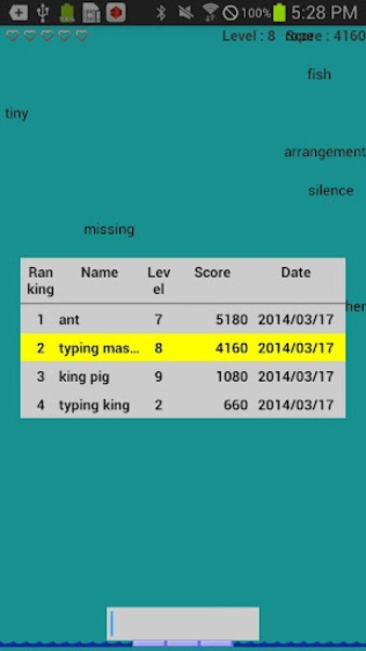 English Typing Practice - Acid Rain - Preview 2