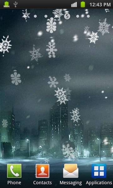 Snowflakes LWP - Preview 4