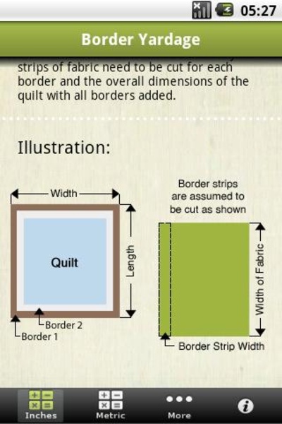 QuiltCalc - Preview 2
