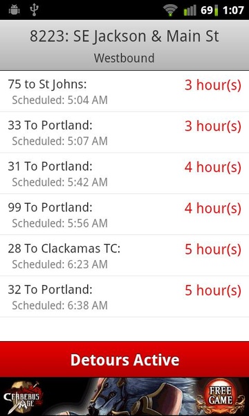 TriMet Tracker Free - Preview 2