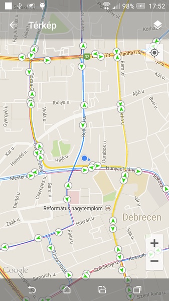 Debreceni Menetrend - Preview 1