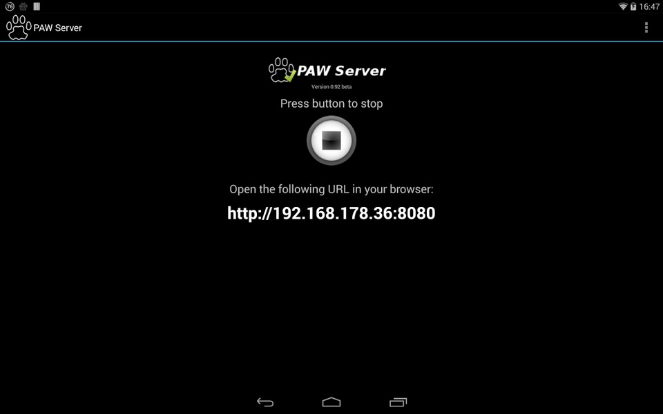 PAW Server - Preview 1