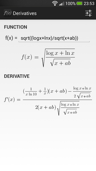 Derivatives - Preview 2