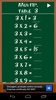 Multiplication Table screenshot 1