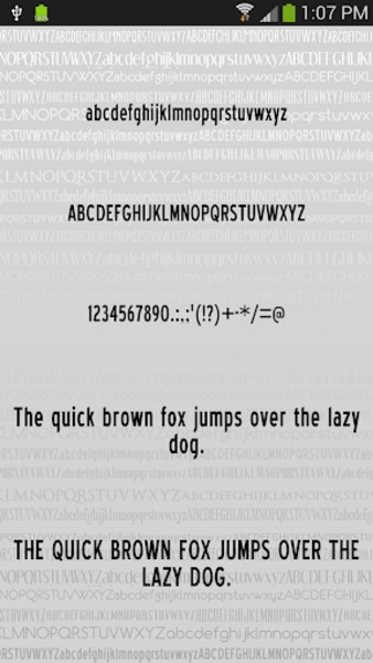 Clean Free Font Theme - Preview 1