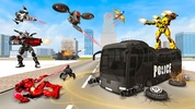 Police Robot Bus - Car Games screenshot 1