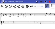 Piano MIDI Bluetooth USB screenshot 4