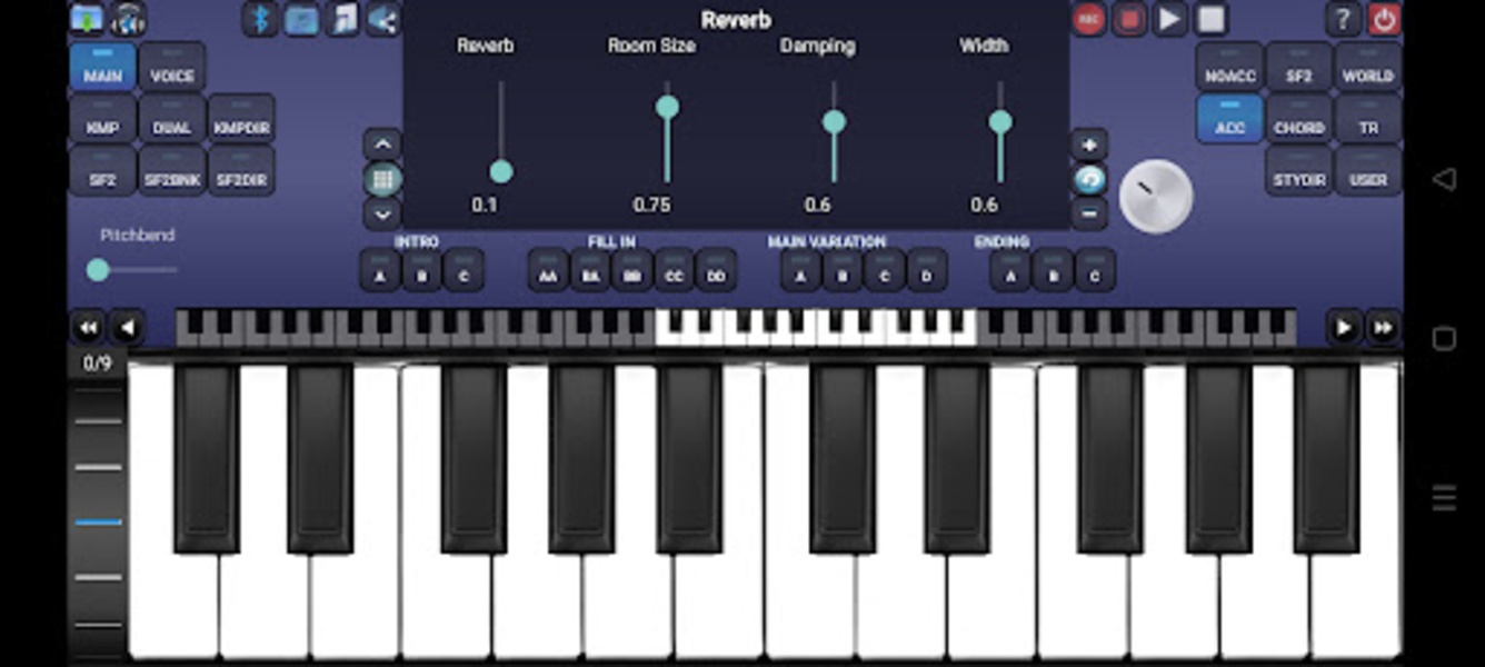 Piano keyboard deals app for android