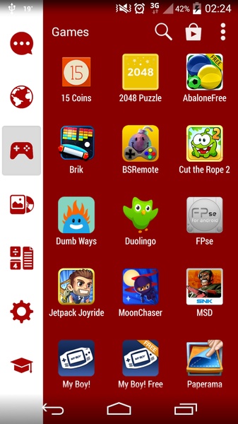 Basic Red Theme - Preview 3