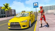 Superhero Taxi Simulator: Car Racing Stunts Games screenshot 4