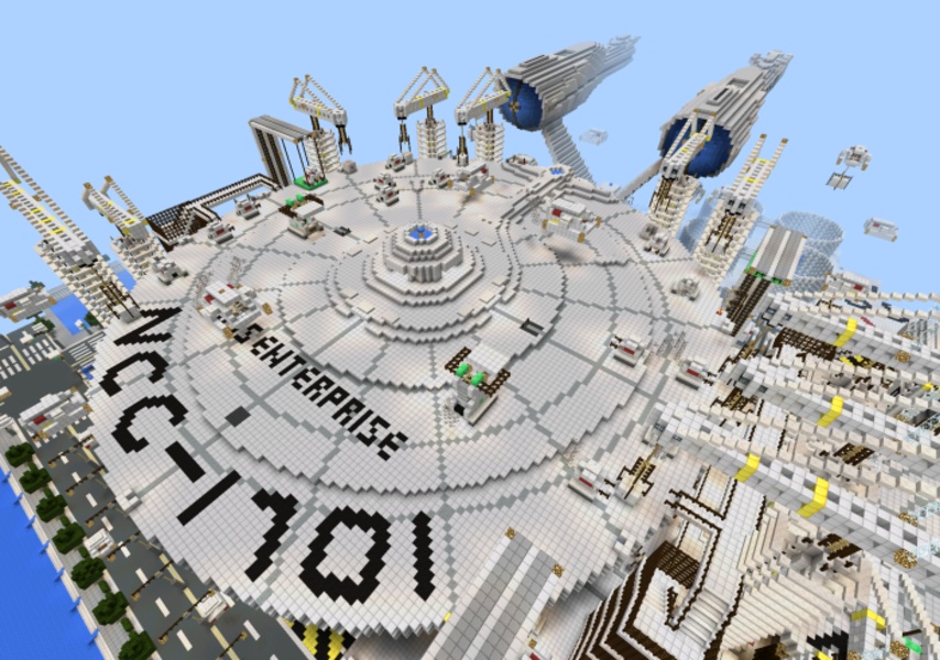 Map StarTrek for Minecraft - Preview 3
