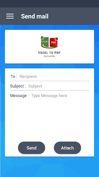 Excel To PDF Converter - Preview 2