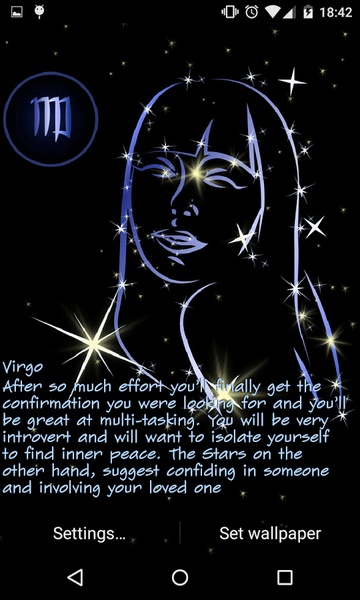 Your Daily Horoscope Live Wallpaper Free - Preview 16