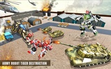Furious Wild Tiger Robot Tank Robot Transform Game screenshot 2