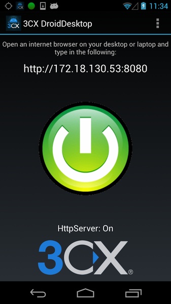 3CX DroidDesktop - Preview 8