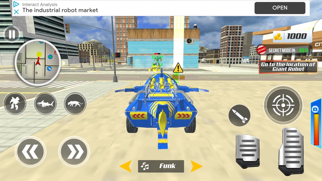 Flying Shark Robot para Android - Baixe o APK na Uptodown