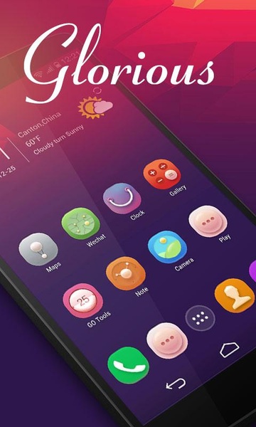 Glorious GOLauncher EX Theme - Preview 4