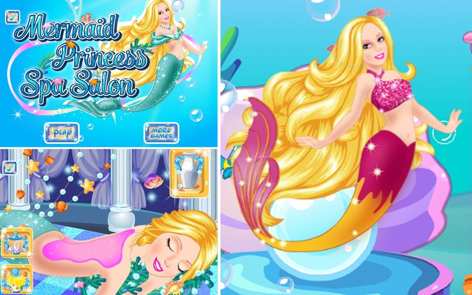 Mermaid Princess Spa Salon - Preview 2