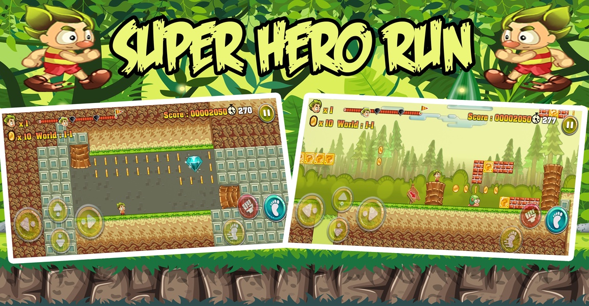 Super Hero Run - Preview 1