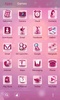 Pink Girl GO Launcher screenshot 4