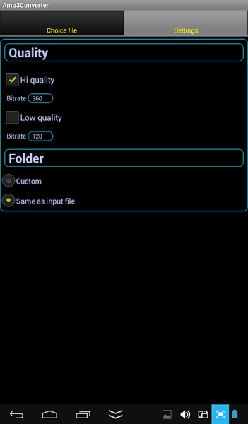 Amp3Converter - Preview 2