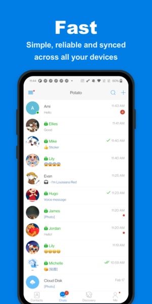Potato chat - Preview 3