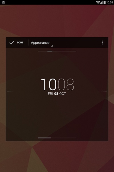 DashClock Widget - Preview 5