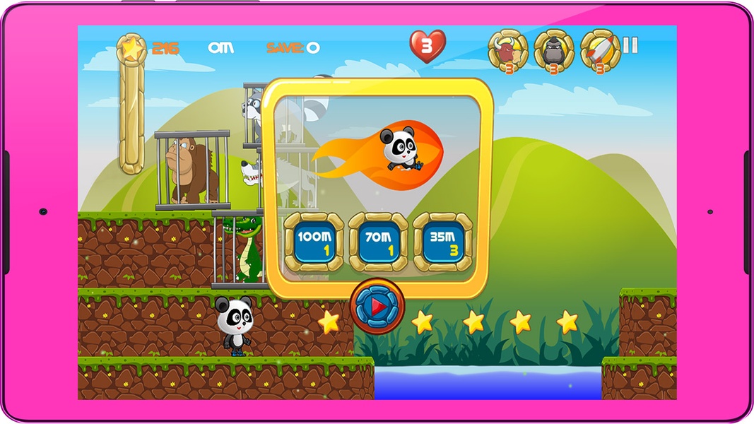 Super Baby Panda VS Alien Invader - Preview 2