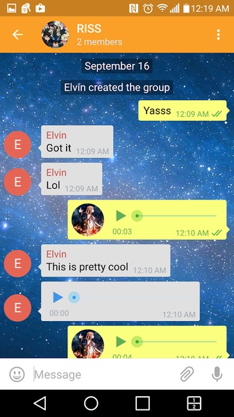 RISS Messenger - Preview 11