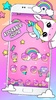 Pink Unicorn Theme Launcher screenshot 5