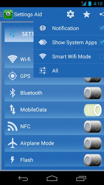 Settings Aid - Preview 6