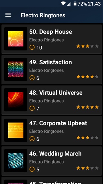 Electro ringtones - Preview 15