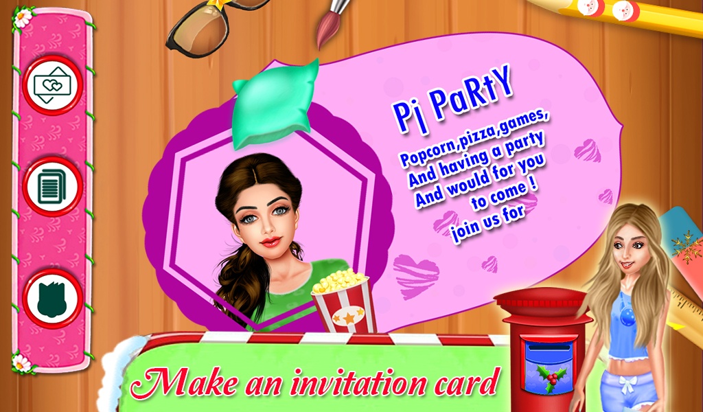 Christmas Girls Pajama Party Night - Preview 3