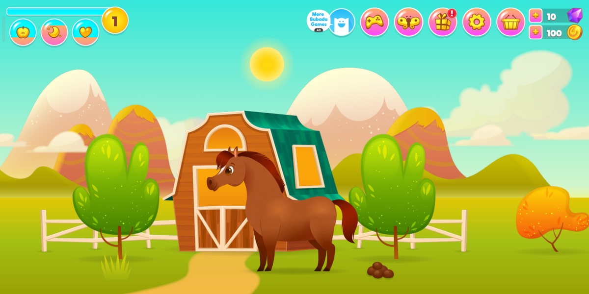 JOGO DO CAVALO PIXIE - JOGOS DE CACHORROS E ANIMAIS - Amostra Games 