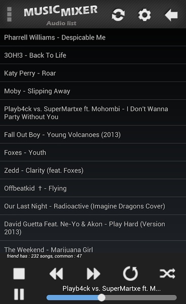 MusicMixer - Preview 3