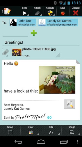 ProfiMail Go - Preview 7