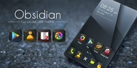 Obsidian Go Launcher Theme screenshot 1