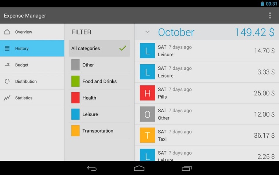 Expense Manager - Preview 2