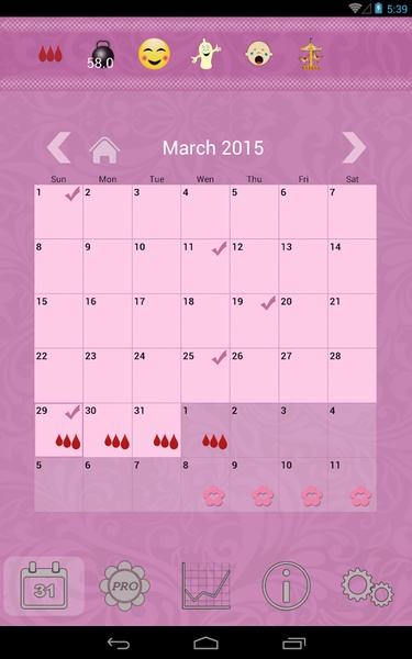 Woman Calendar(free) - Preview 2