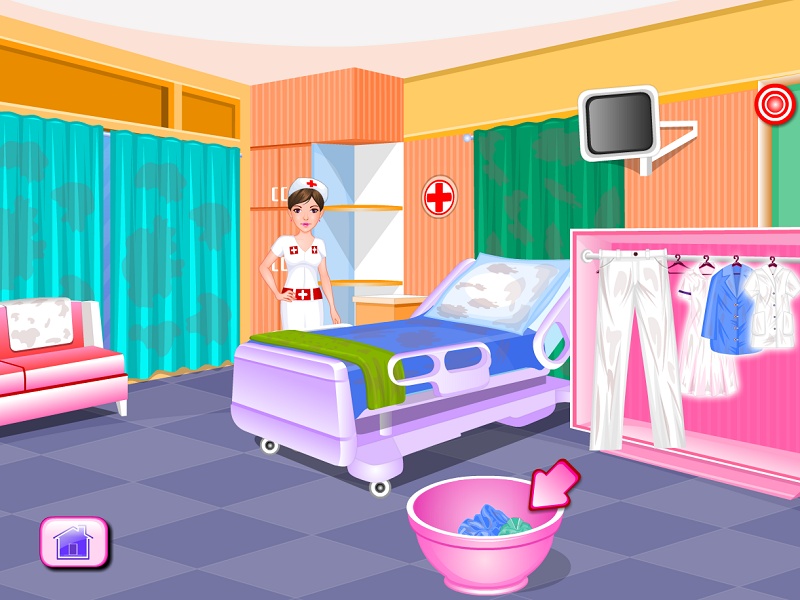 Hospital Clothes Ironing - Preview 8