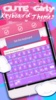 Cute Girly Keyboard Themes screenshot 2