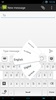 GO Keyboard Elegant White Theme screenshot 8