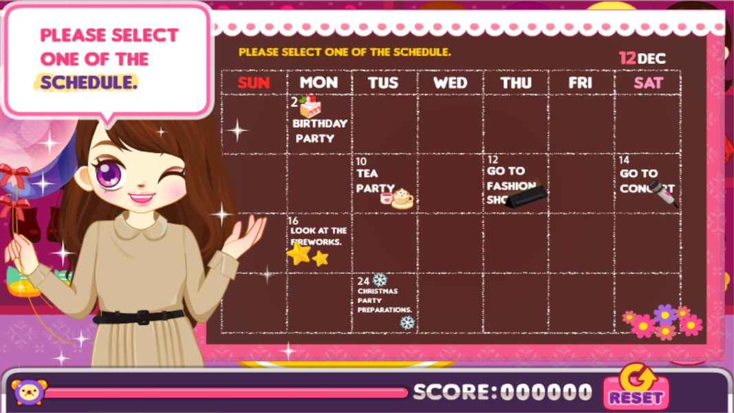 Yearend Schedule - Preview 3