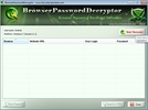 BrowserPasswordDecryptor screenshot 1